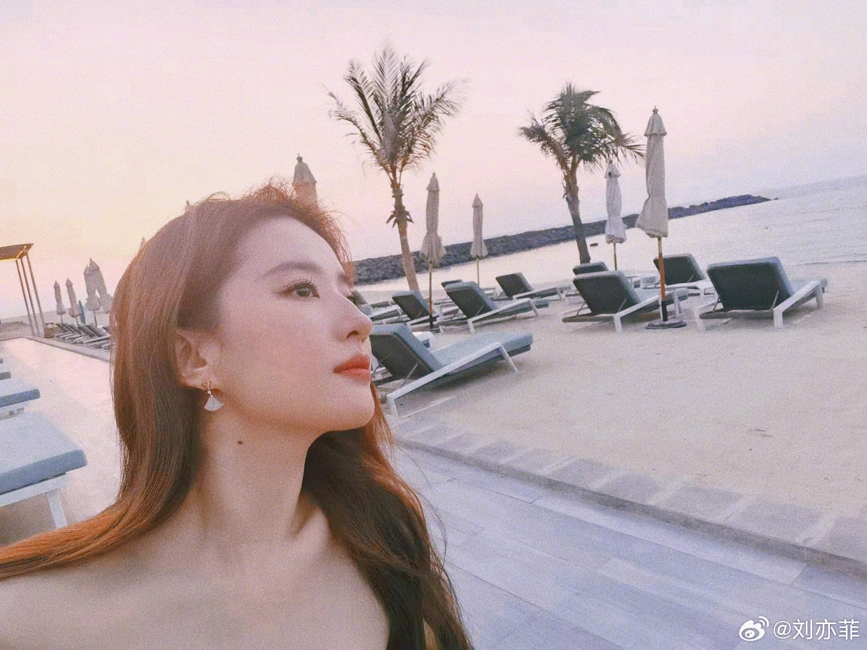(圖片來源:Weibo@刘亦菲)
