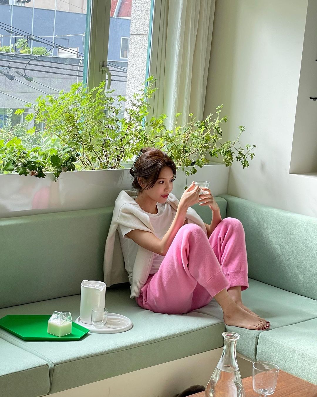 每天花60秒,就可以為自己做到的13件事。(圖片來源:Instagram@sooyoungchoi)
