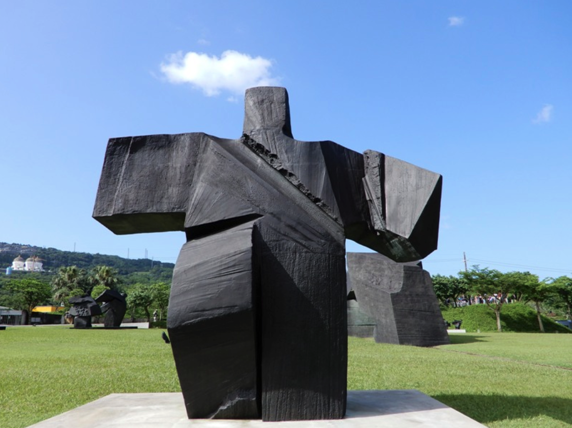 《太極系列》著名作品「十字手」展現靜與動(圖:朱銘美術館)