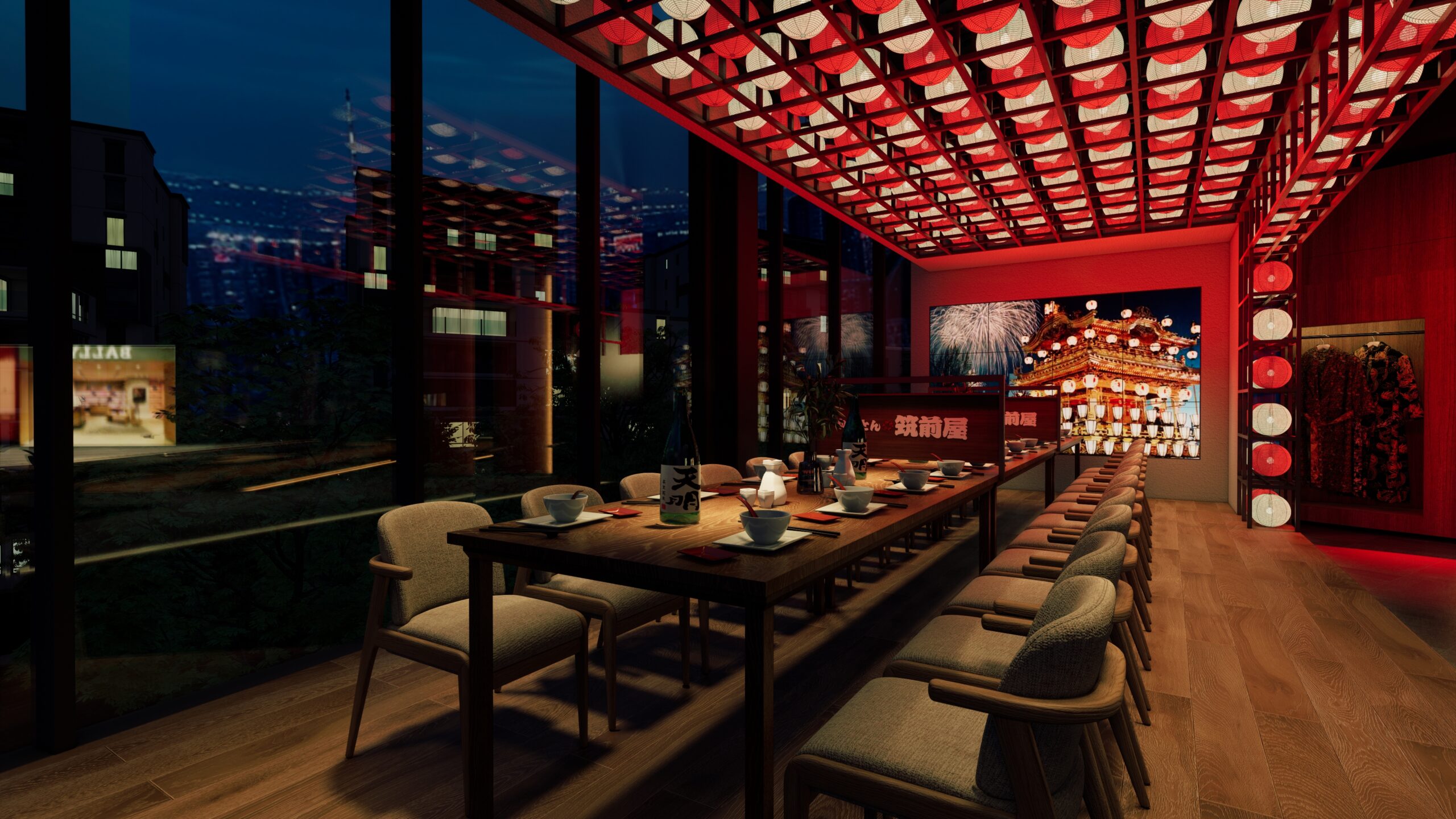 筑前屋信義店將以江戶盛世的華麗慶典為靈感（圖：筑前屋）