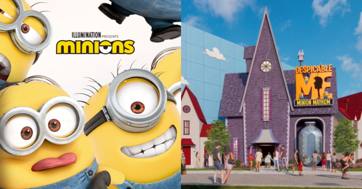 小小兵樂園插旗新加坡！以《神偷奶爸》打造3大主題園區，獨家亮點、開幕時間一覽（圖：FB@Minions、環球度假勝地與娛樂體驗集團）