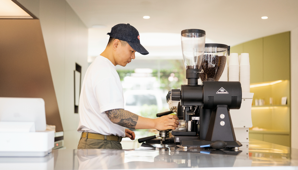 LEIBLE COFFEE 創辦人 Yama 因為看了韓劇《咖啡王子一號店》而愛上咖啡(圖:LEIBLE COFFEE)