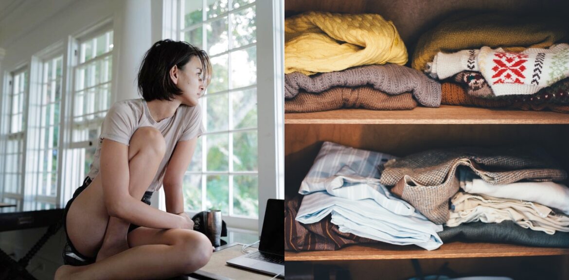 你該進行「衣櫃斷捨離」的5大特質。（圖／IG@liveglenwood，pxhere）