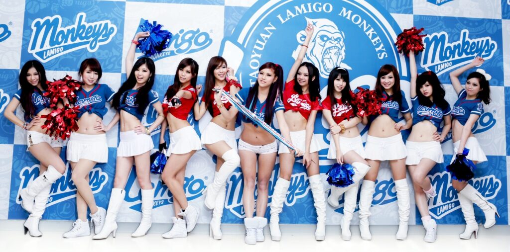 樂天女孩的前身Lamigo girls 2013年正式擴編組成。(圖/Rakuten Monkeys 粉專)