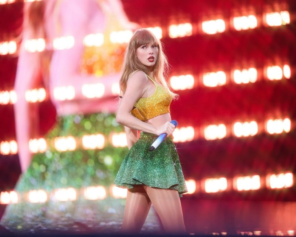川普嗆:「我不是泰勒絲的粉絲」。(圖/taylorswift IG)
