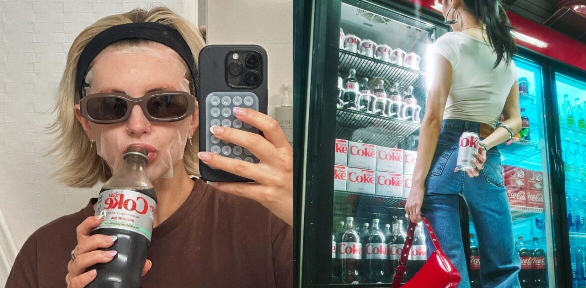 美國MZ世代吹起「健怡可樂」熱潮（圖／IG@dietcoke）