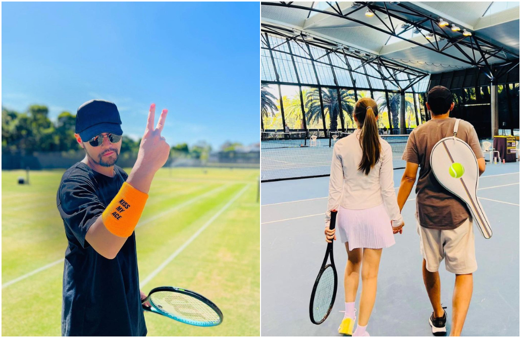 除了籃球,周杰倫也涉獵了高爾夫球、網球等各種球類活動(圖:IG@jaychou)