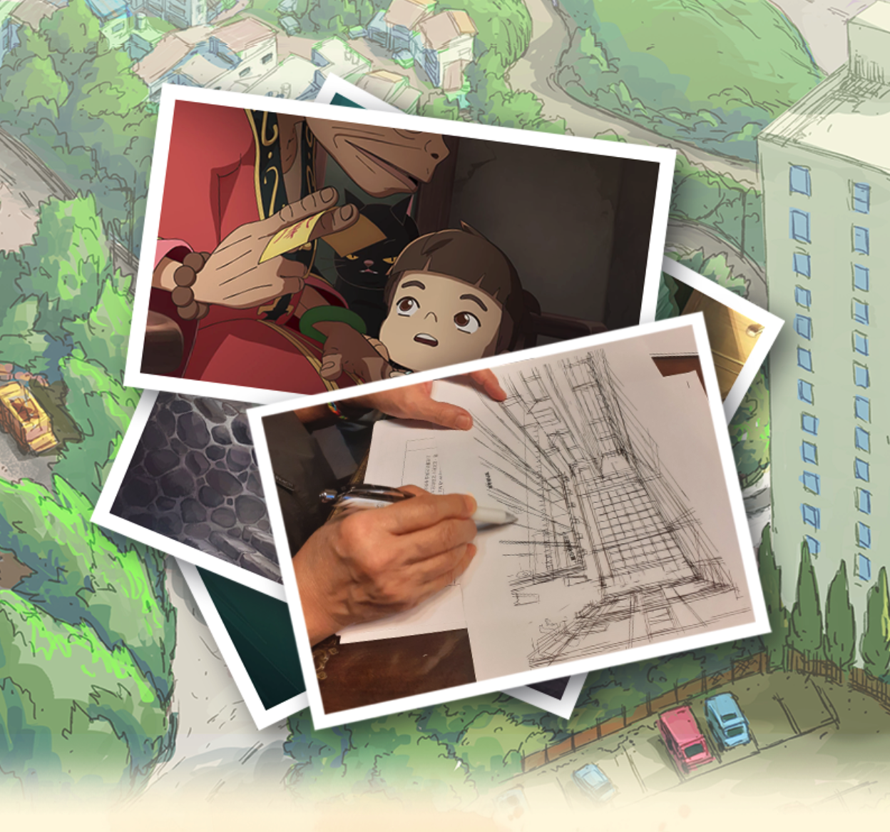 結合 2D 與 3D 技術,打造出具有手繪、立體感的動畫電影(圖:截自嘖嘖)