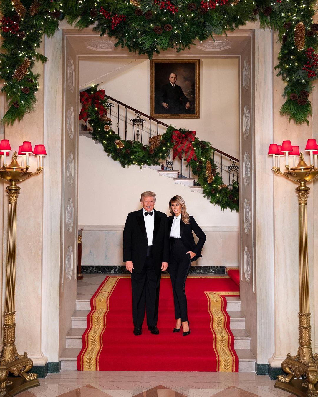 前美國第一夫人梅蘭妮亞居然表態支持墮胎權。(圖/IG @flotus45)