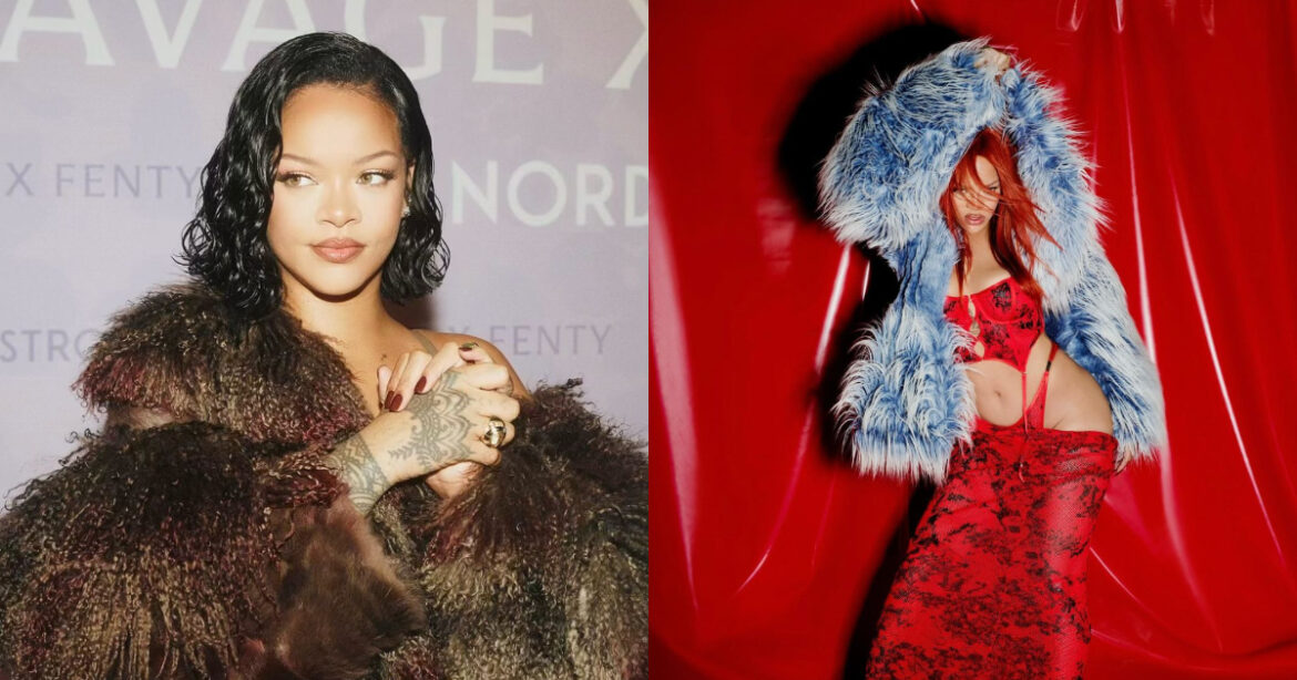 蕾哈娜在活動中鼓勵小粉絲要活得比自己更閃耀！（圖/蕾哈娜 IG）