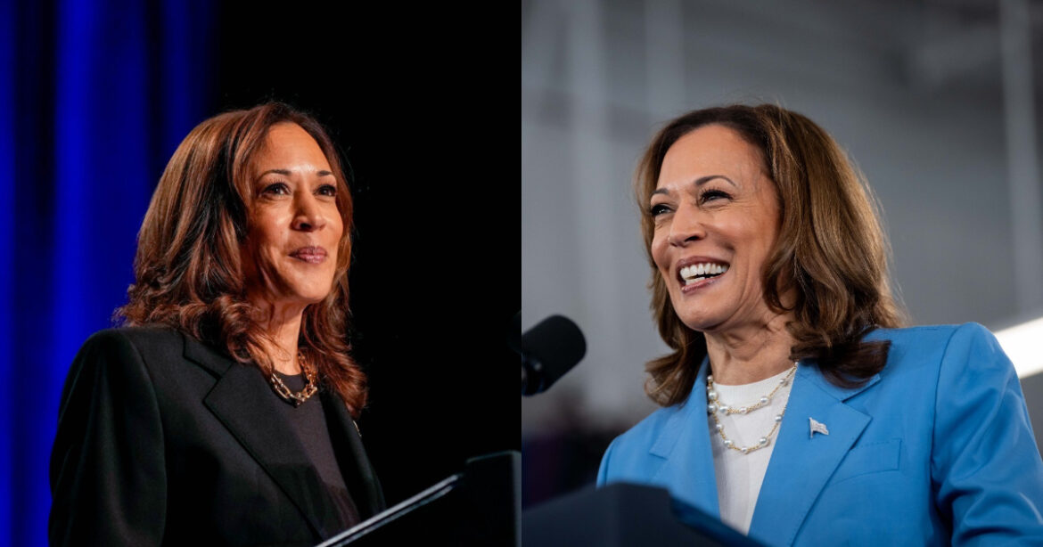 美國副總統賀錦麗（Kamala Harris）在美國總統大選中備受挑戰。（圖／X 平台）