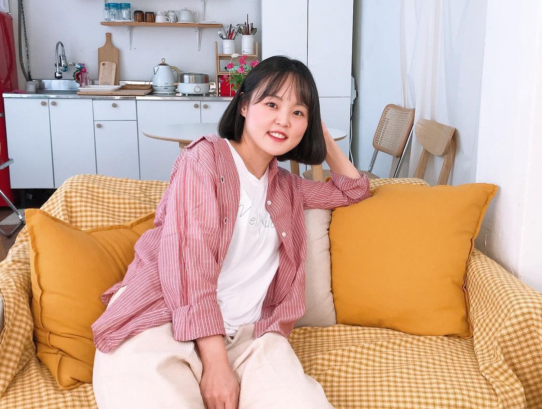 專訪|愛上台灣的韓國女生YouTuber英玹。(圖/Instagram@wo.teng_kr)