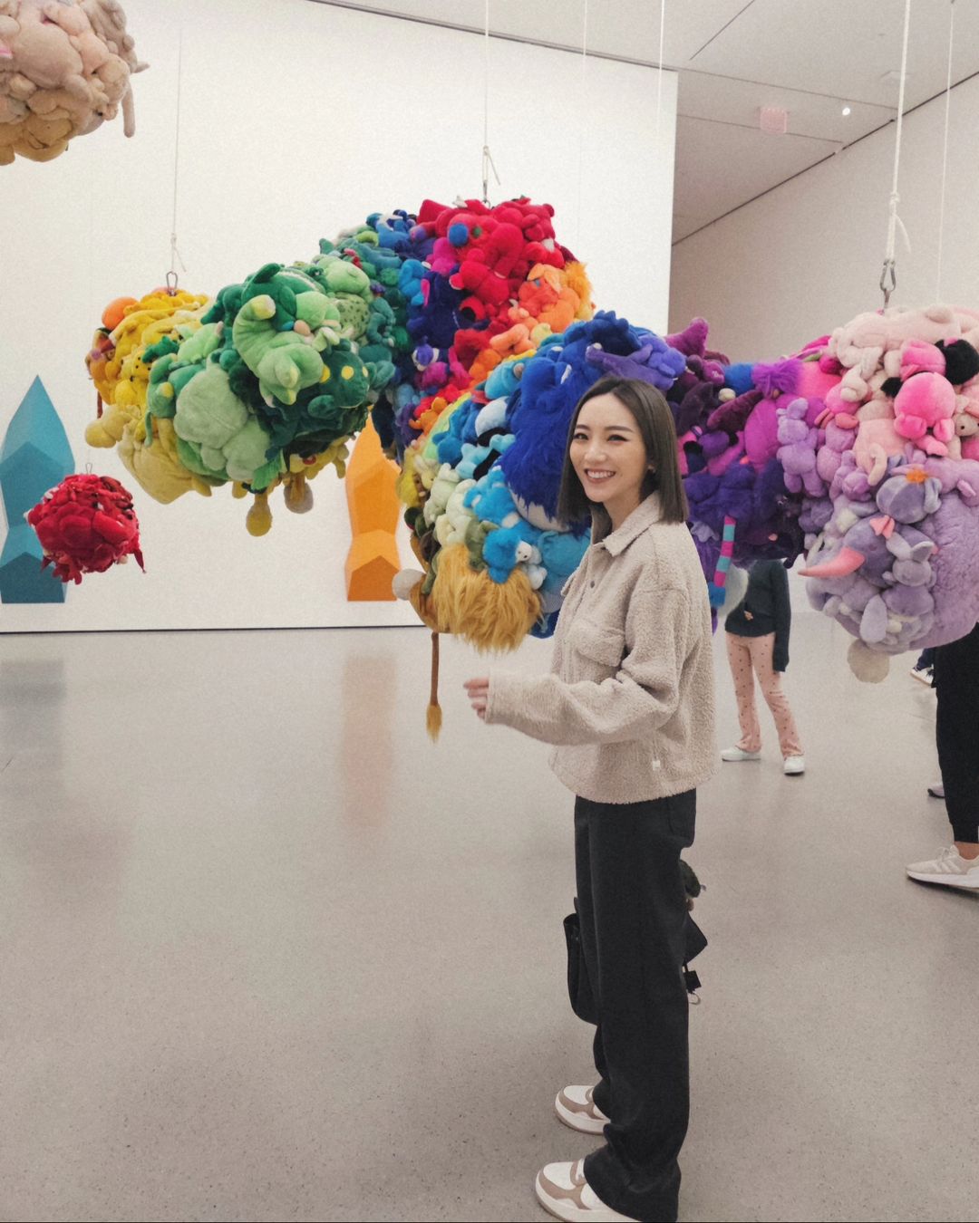閻奕格特地前往紐約限定 的Jellycat Diner。 （圖：IG@janiceyanmusic)