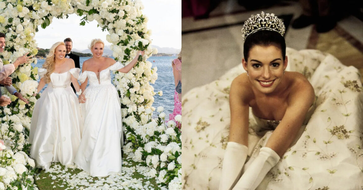 安海瑟薇宣布開拍《麻雀變公主3》，《歌喉讚》胖艾美甜曬女友合影。（圖／《麻雀變公主》劇照，IG @rebelwilson）