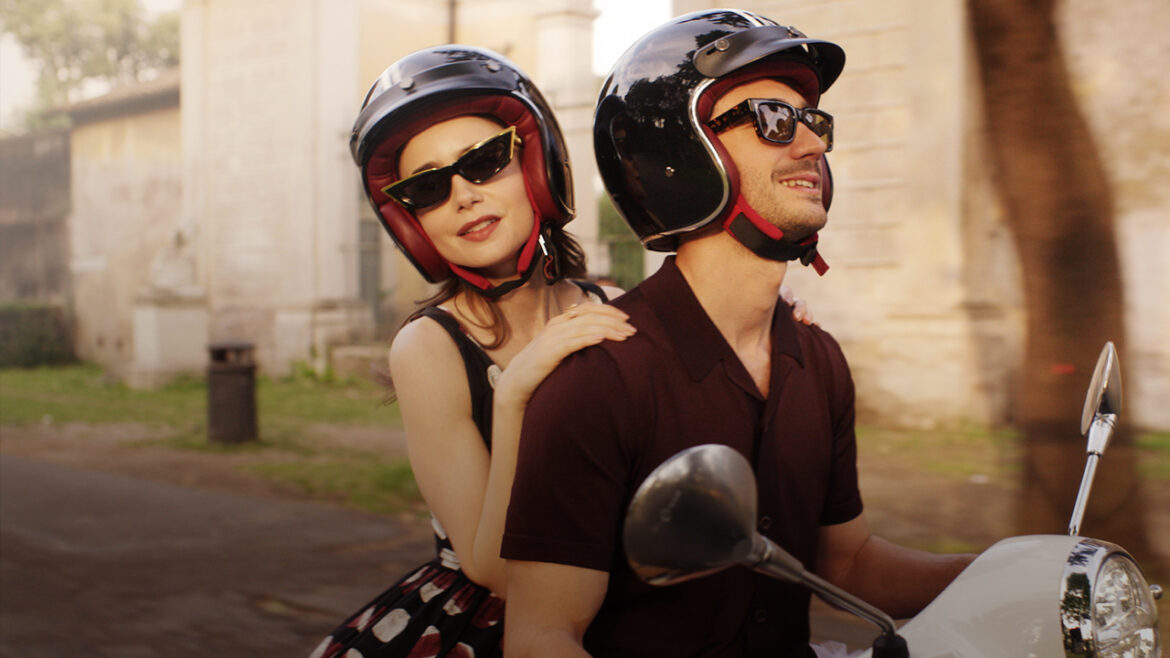 艾蜜莉可能不在巴黎，在羅馬了！？（圖／Netfilx 提供）