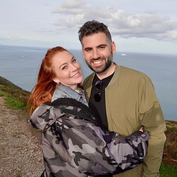 2022 年與信貸金融家老公的巴德爾・沙馬斯低調完婚(圖:IG@lindsaylohan)