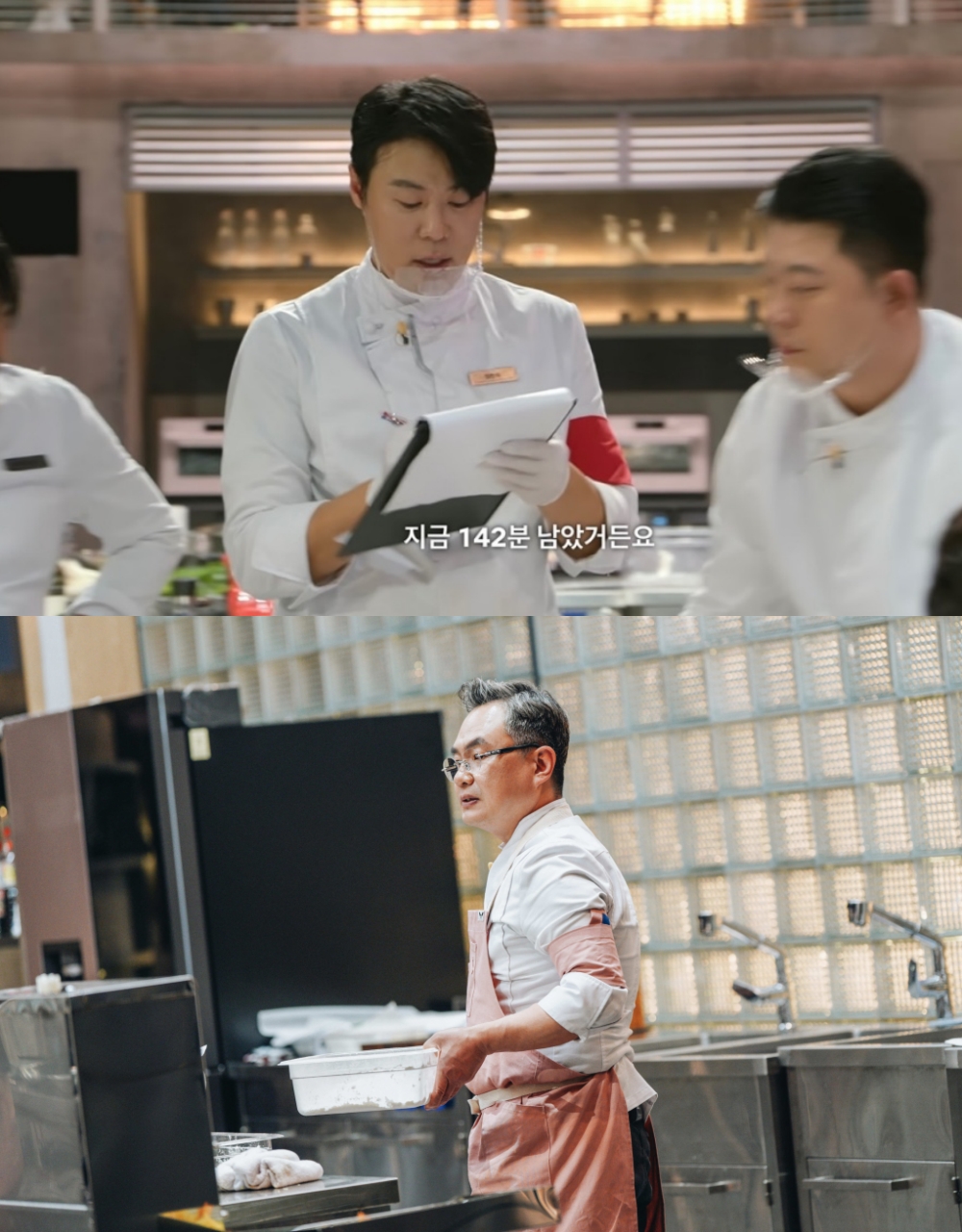 《黑白大廚:料理階級大戰》節目照。(圖/Netflix)