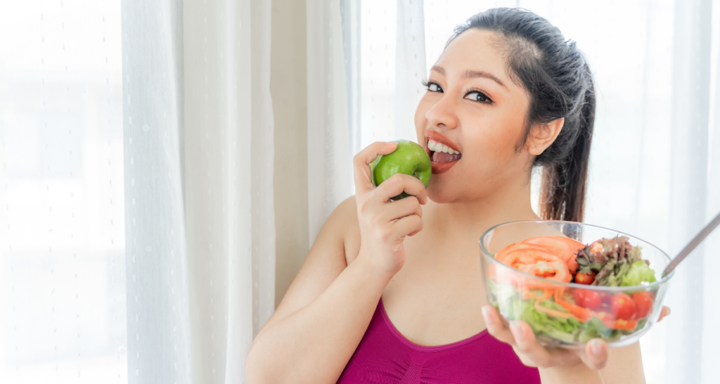 健康運動、也要健康飲食,效果才會加倍。(圖/canva)