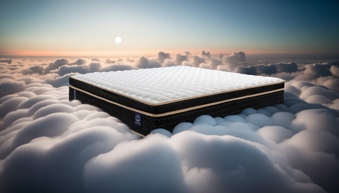 擁有一張好床墊，就好像睡在天堂一樣。（圖／NeoFutrue25提供））