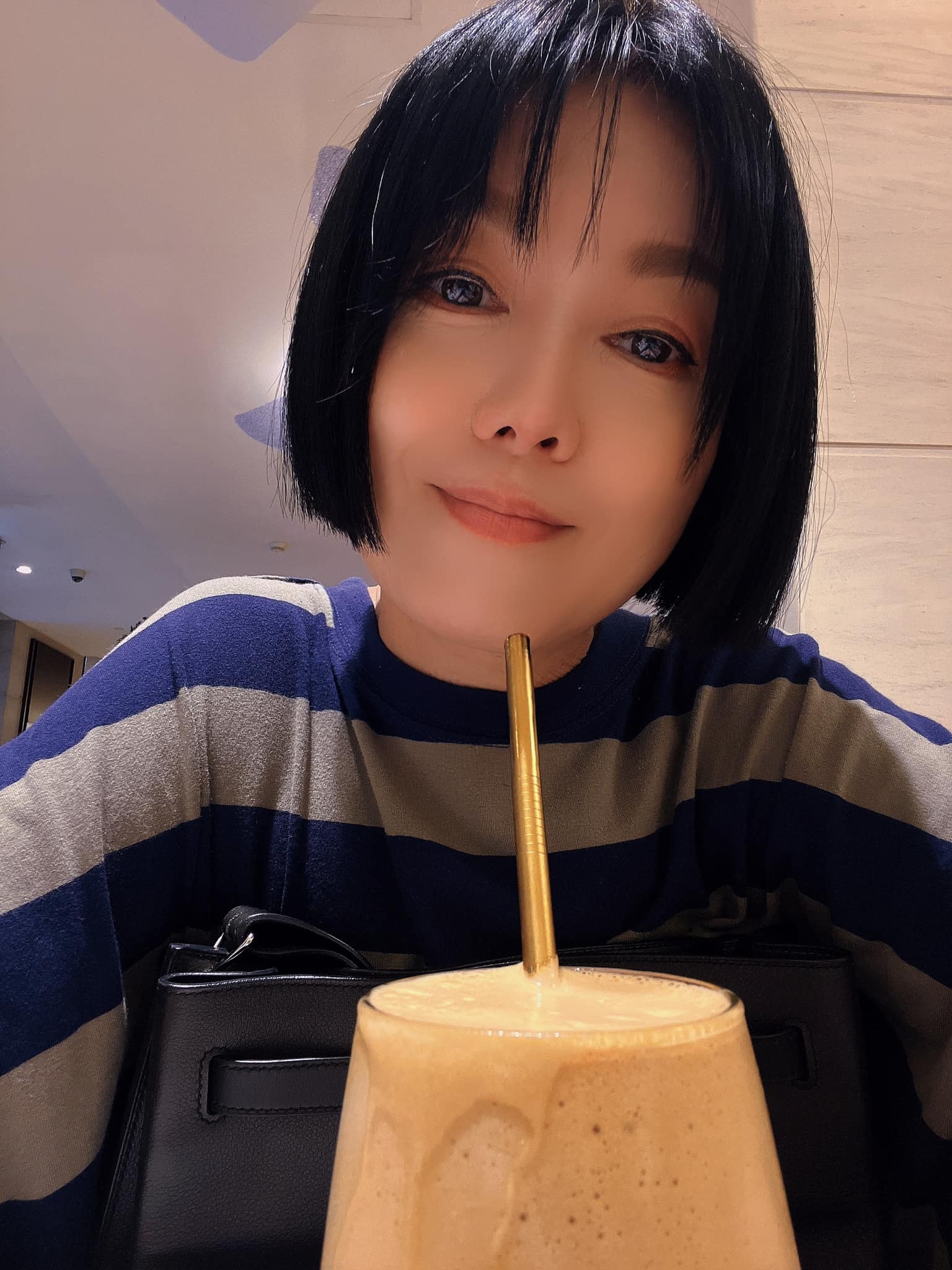 苗可麗出席《我的成長》記者會哽咽談到自己成名前經歷。（圖：FB@苗可麗）