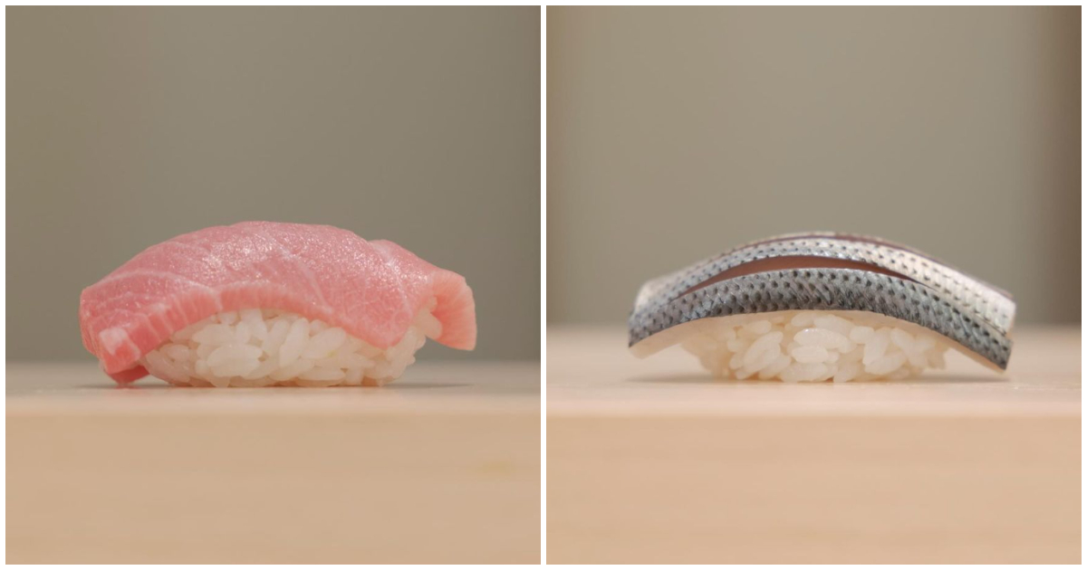 幸後綿衣在處理魚貨、捏製壽司、飲品搭配上遊刃有餘,還開始嘗試將時令蔬菜融入開胃菜中(圖:IG@mei3158)