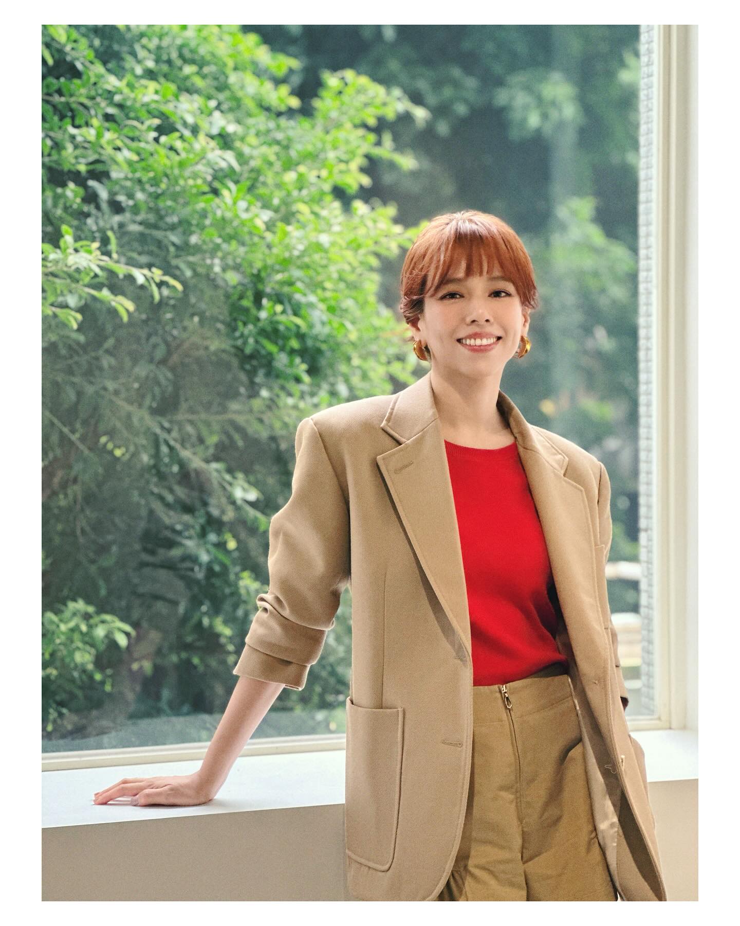 從節目主持人轉戰影視圈的她,在多部經典作品中令觀眾留下深刻印象(圖:IG@chiaochiao_hsia)