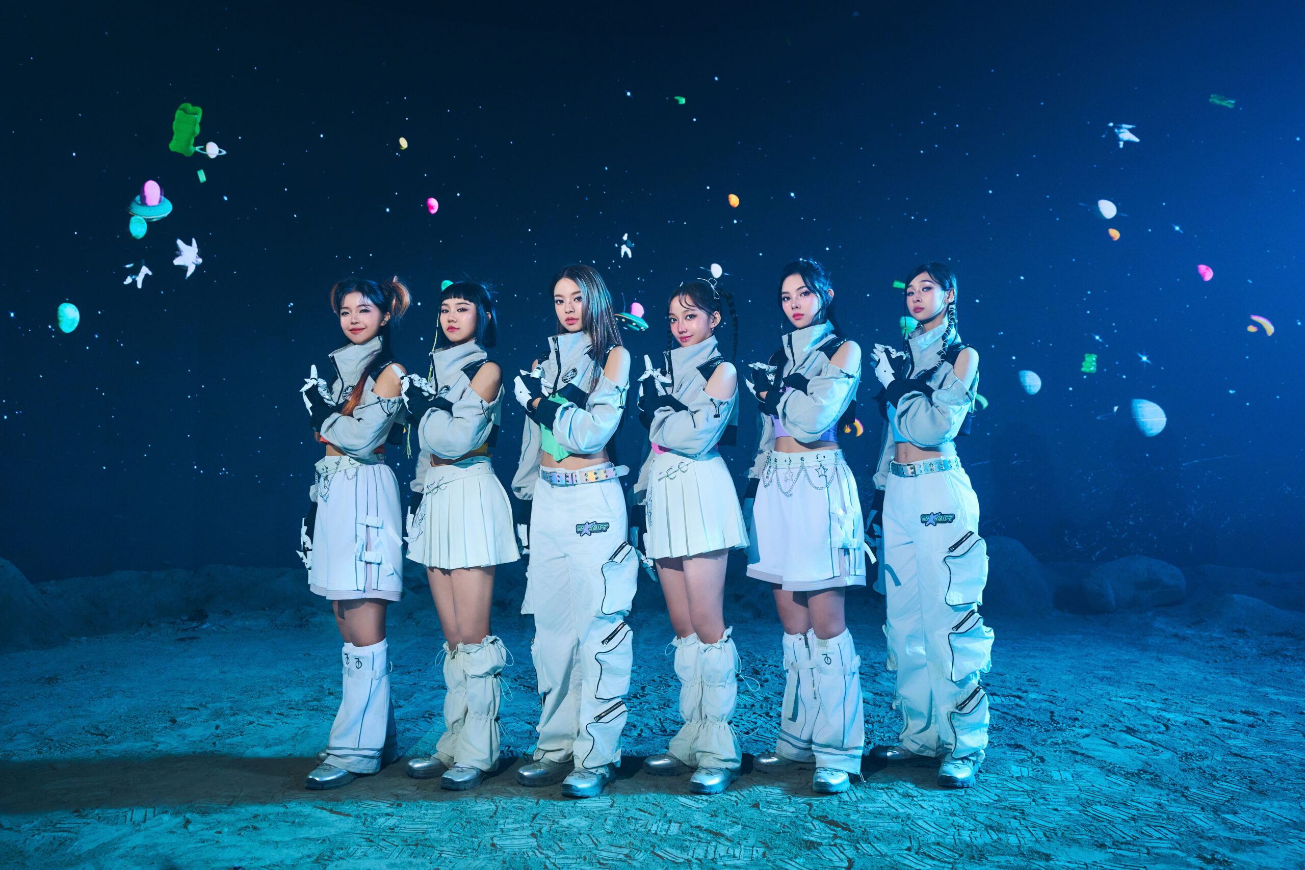 專訪 Z 世代台灣女團 babyMINT。(圖/華研國際 提供)