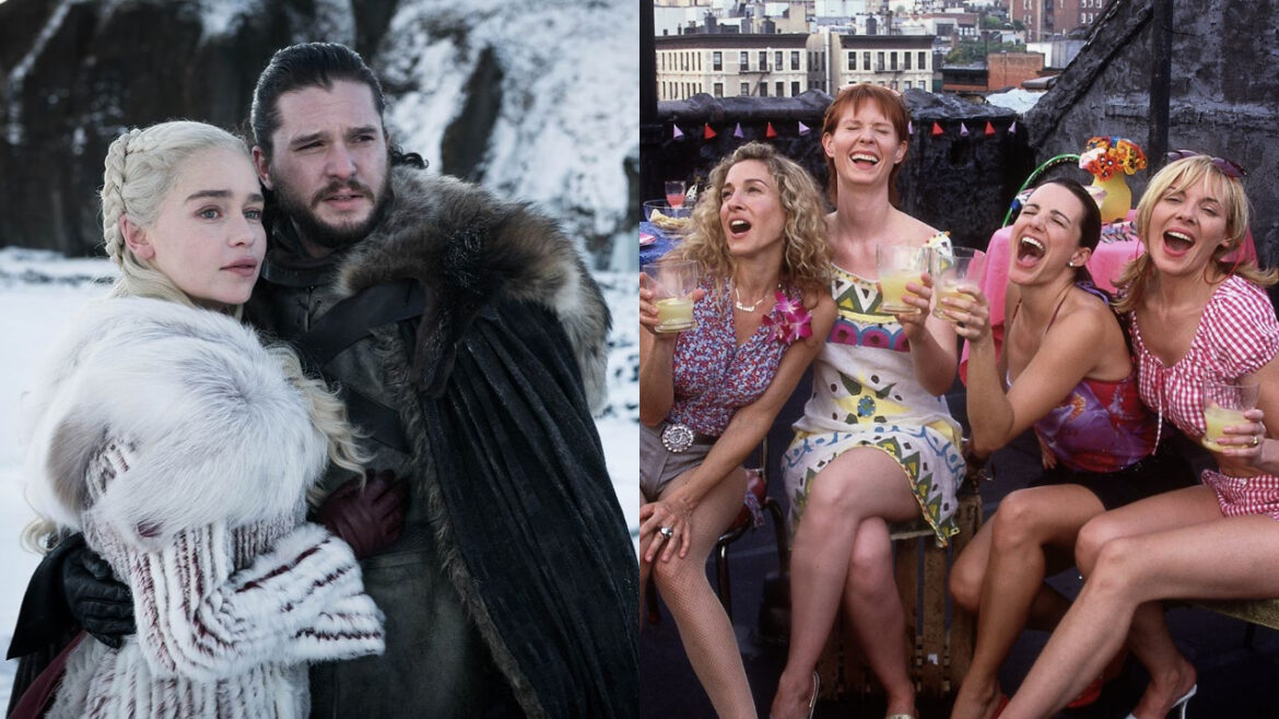 HBO Max 擁有許多經典之作。（圖／Instagram ＠gameofthrones、Facebook ＠Sex and the City ）