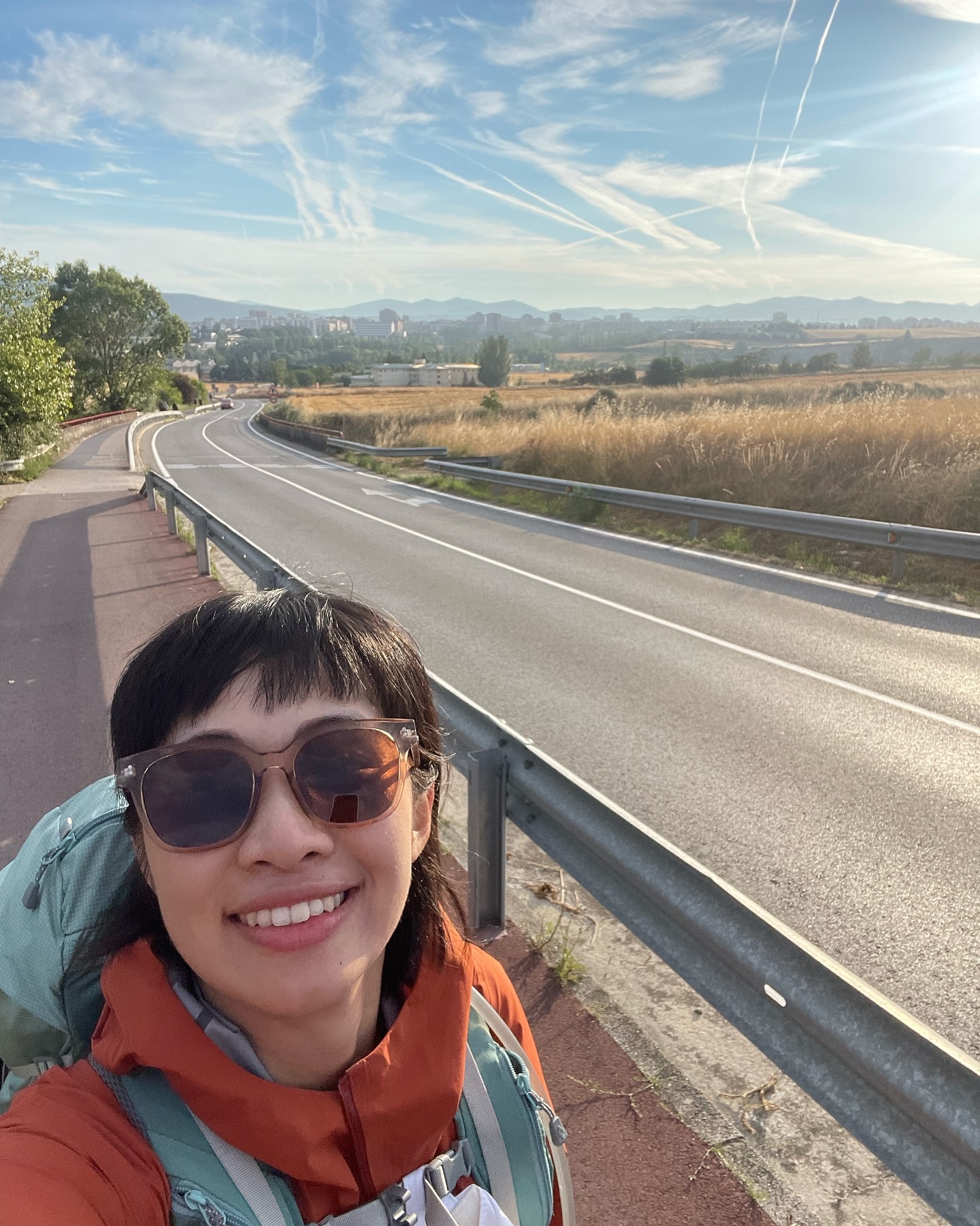 從寬恕之鋒往下看的景色,讓百安安多少減輕了身體的不適。(圖:IG@pai_anan)