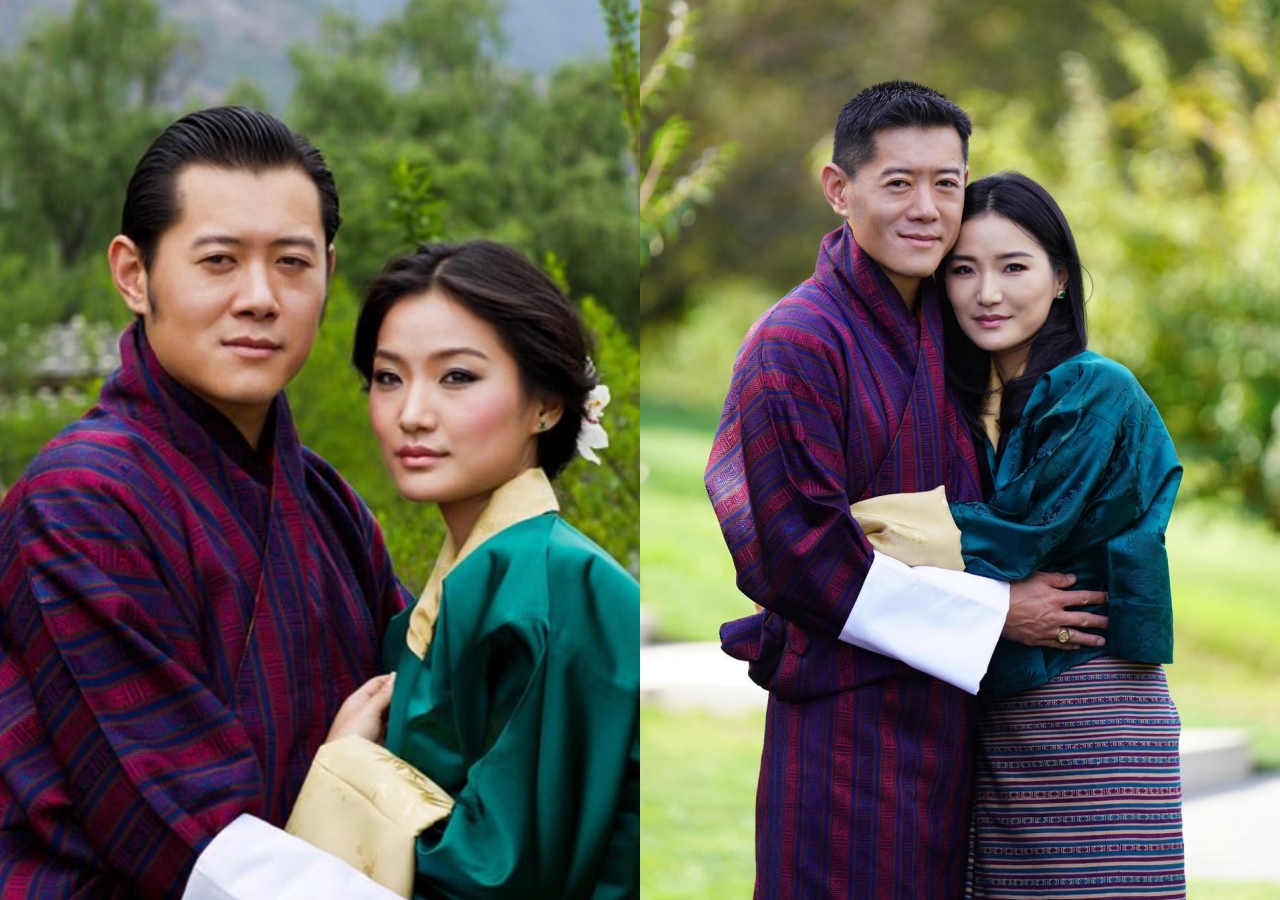 不丹國王與王后吉增佩瑪與的愛情故事宛如現代童話。（圖／Instagram@queenjetsunpema）