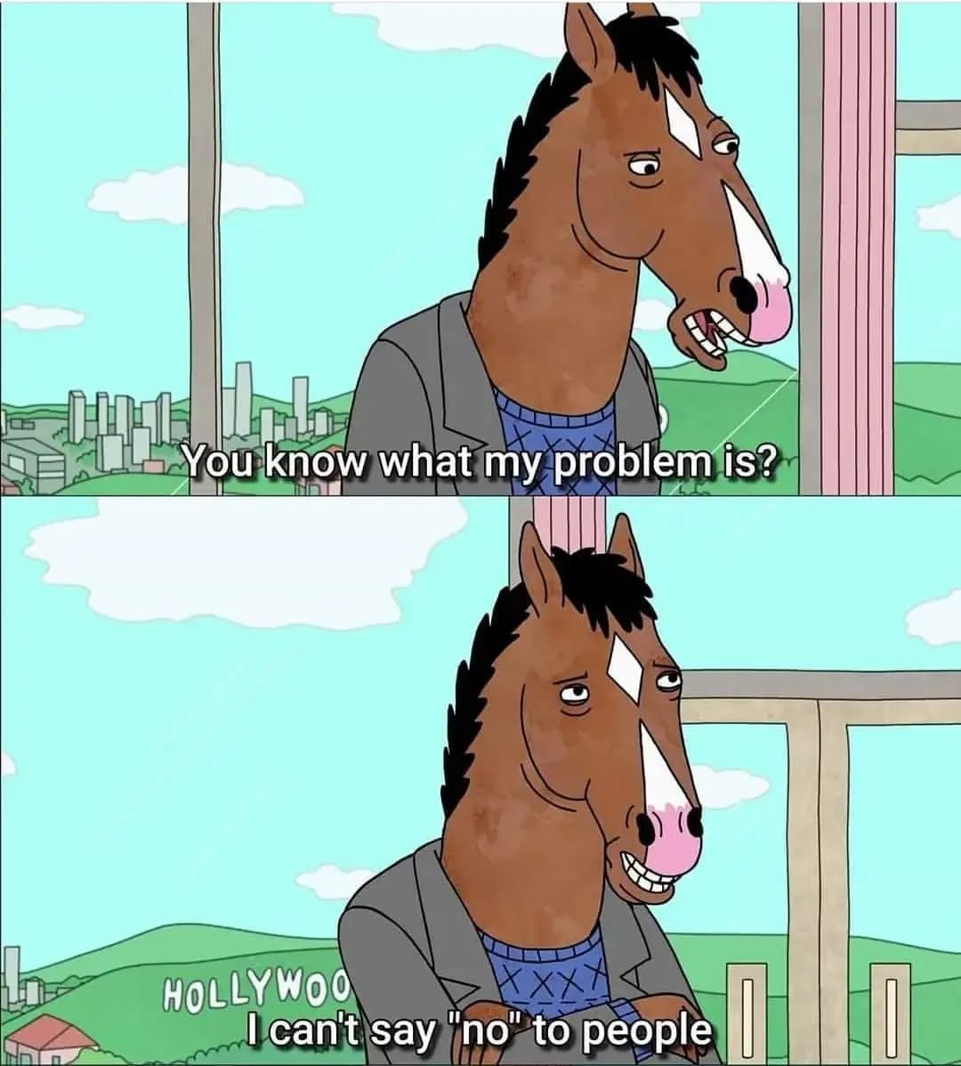 《馬男波傑克》中台詞都非常貼近人心。(圖/Instagram @bojackhorseman.tr)
