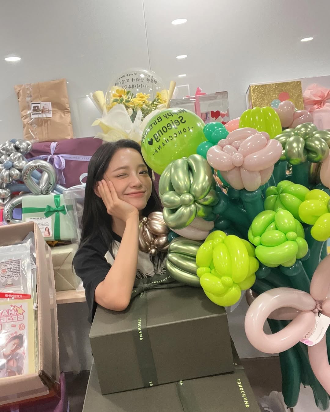 每到生日總是令人特別興奮。(圖/Instagram @clean_0828 )