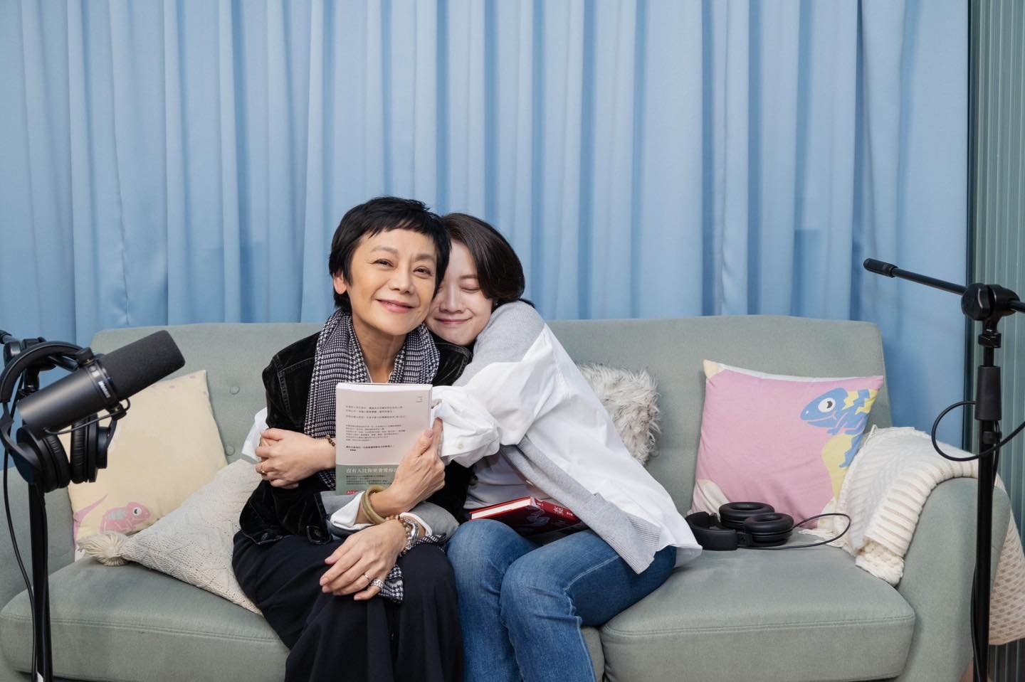 曾寶儀與電影《女兒的女兒》監製兼演員張艾嘉對談(圖:FB@曾寶儀)