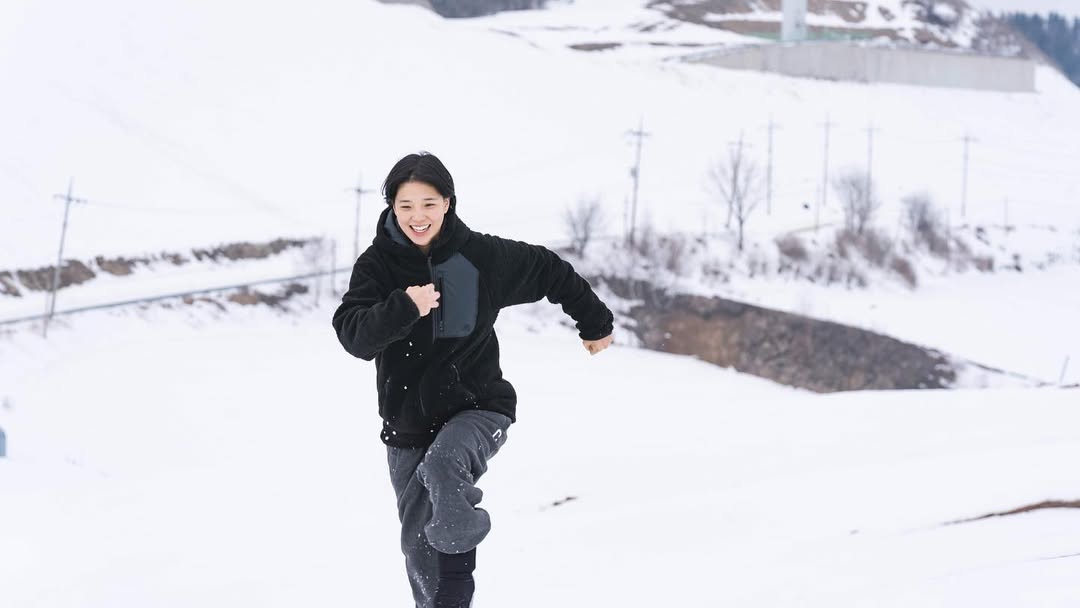 人生遇到十字路口記得勇敢向前。(圖/Instagram @susemee)