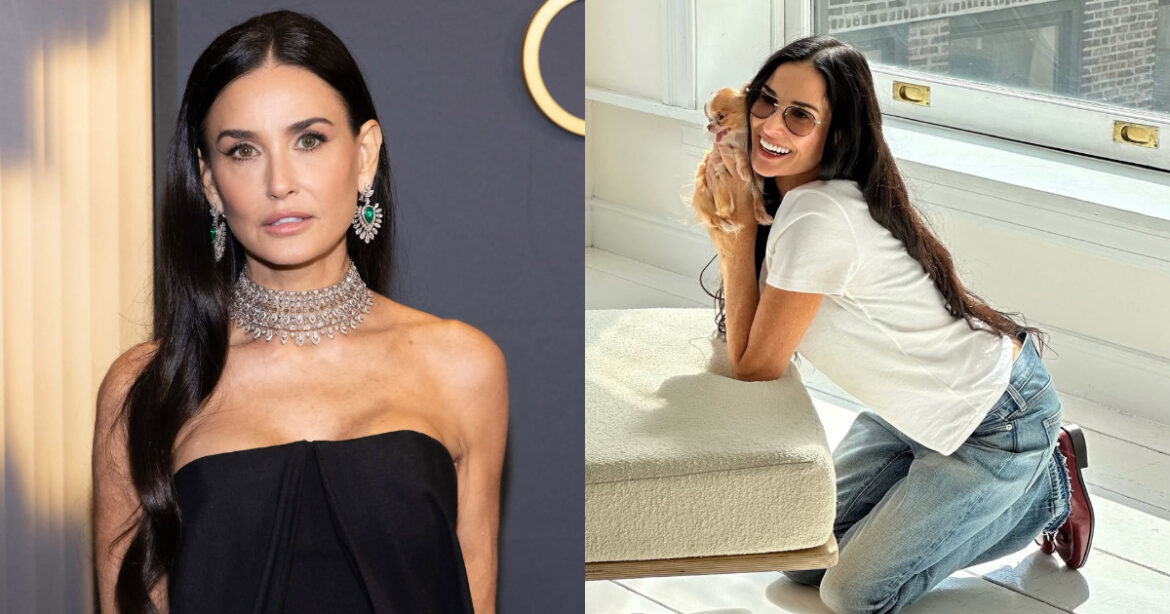 黛咪摩爾憑《懼裂》入圍金球獎影后！15 歲遭母親出賣童貞、年少成名卻因容貌焦慮所苦（圖：IG@demimoore）