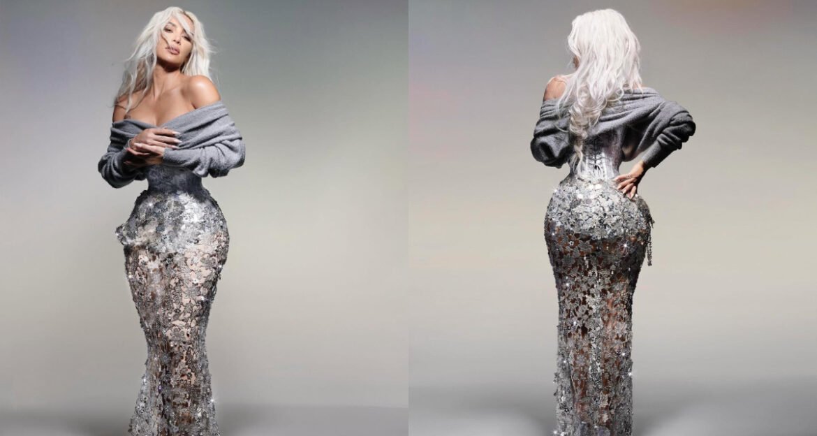 這樣的魔鬼身材，應該是不少 Lady 心中嚮往的吧。（圖／kimkardashian IG）