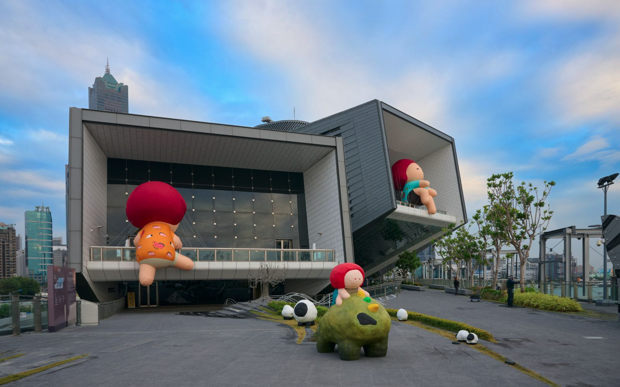 《承億亞灣藝術節》高雄市化身藝術畫布（圖：YELLOW Mao Photography）