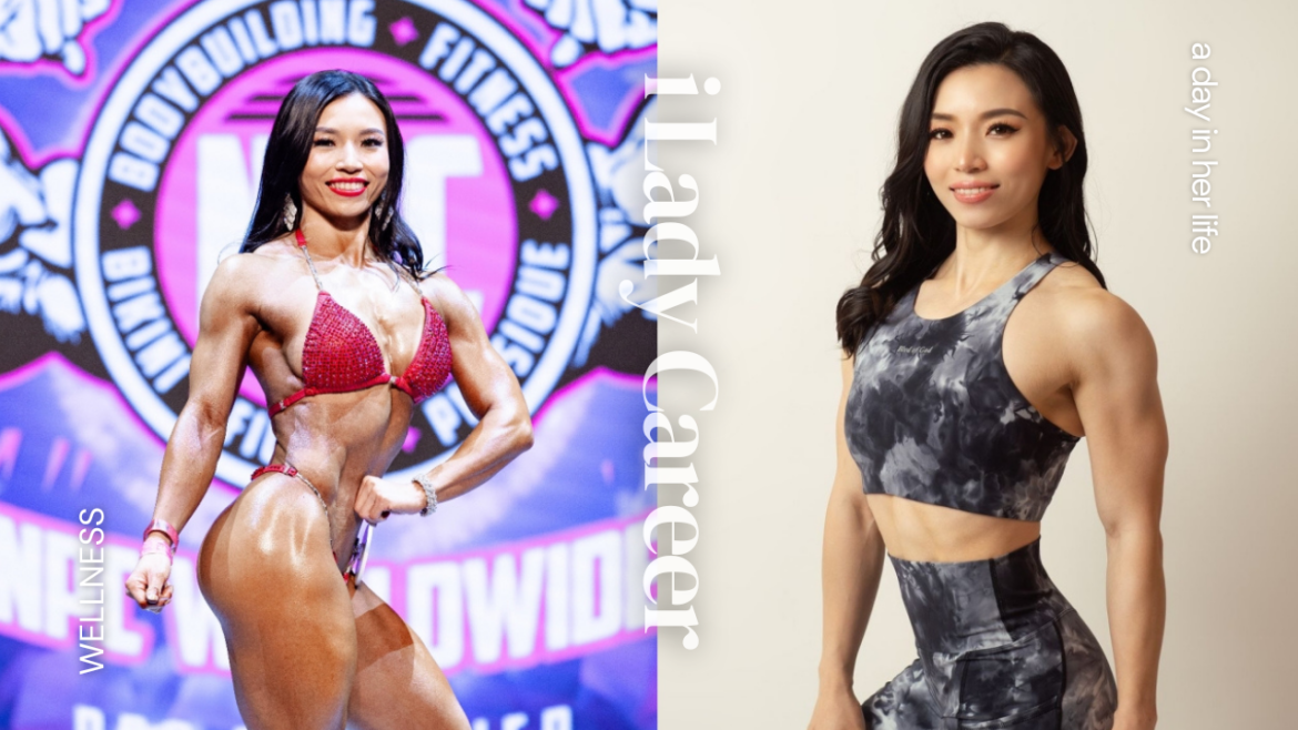 健美選手潘詩潔邁向比賽冠軍的一天。（圖／Instagram@panpan_ifbbwellnesspro）