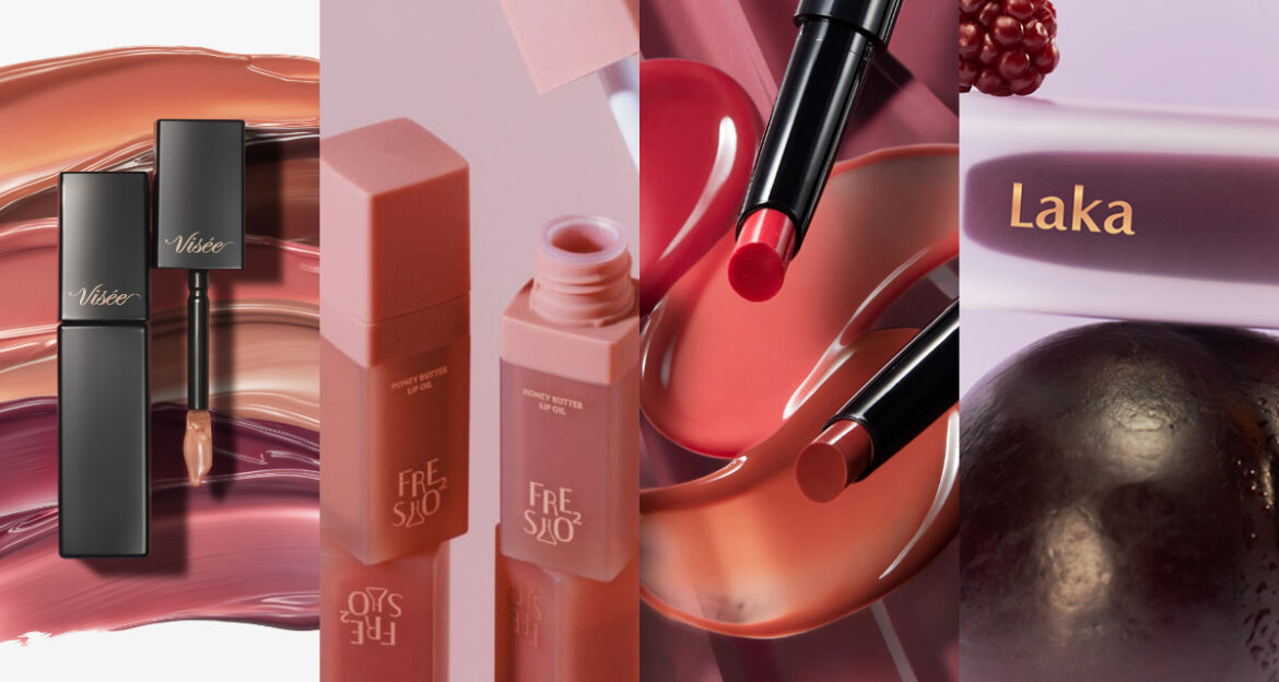 秋冬少不了的水光唇，你最喜歡哪款產品？（圖／各品牌官網）