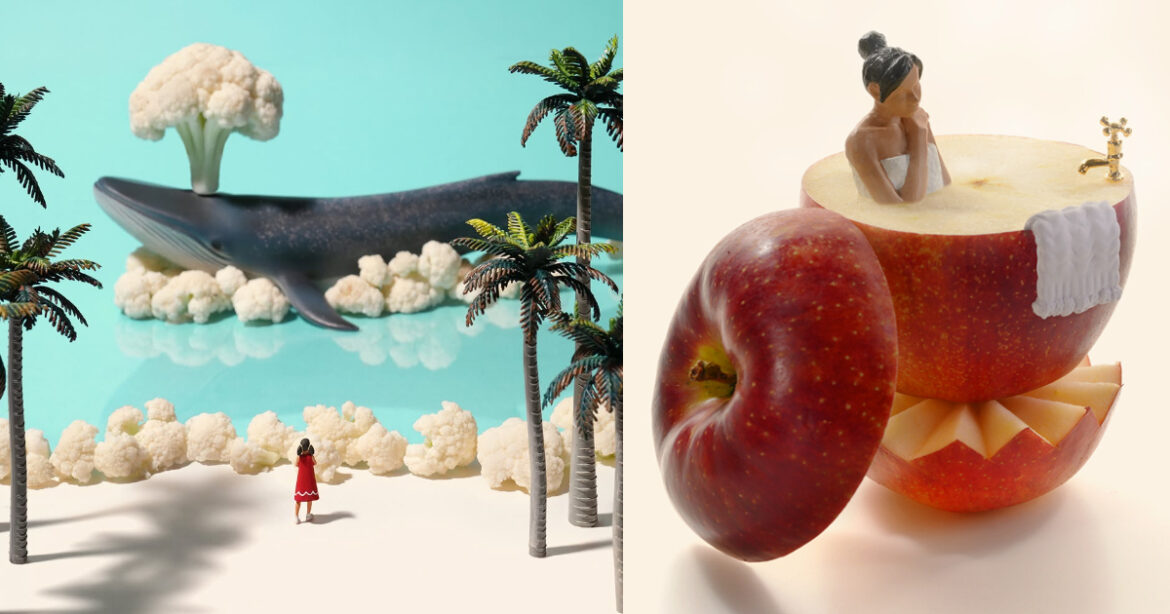 日本微型藝術大師《田中達也特展》睽違 5 年登台！把日常生活縮小變可愛（圖：IG@tanaka_tatsuya）