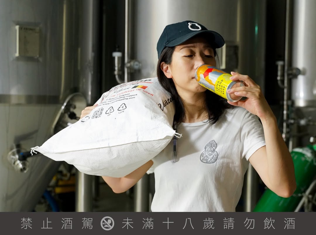 許若瑋 Winnie 對於啤酒產業有種使命感,希望推動產業發展(圖:IG@taihubrewing)