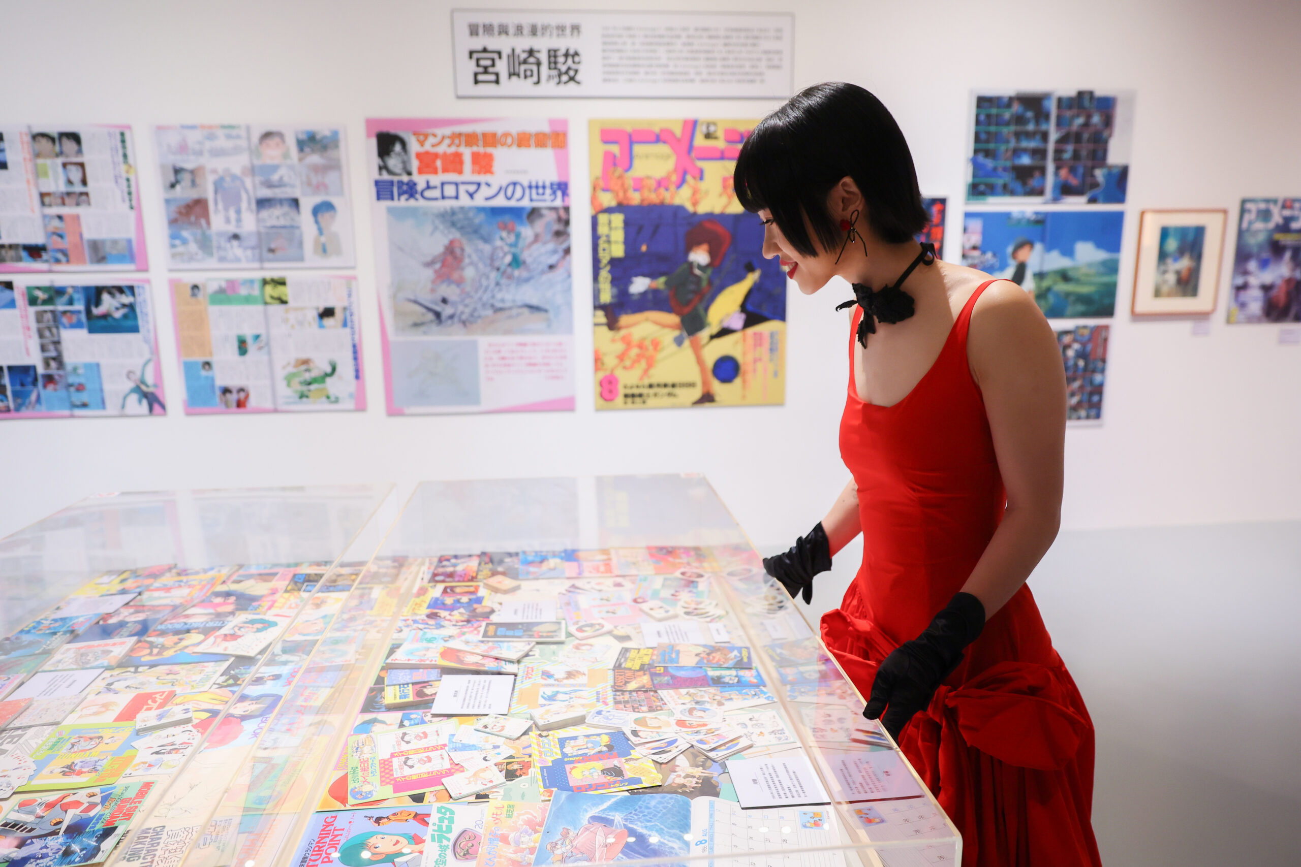 展出上百件珍貴手稿原畫、角色場景設定資料、立體模型(圖:聯合數位文創提供)