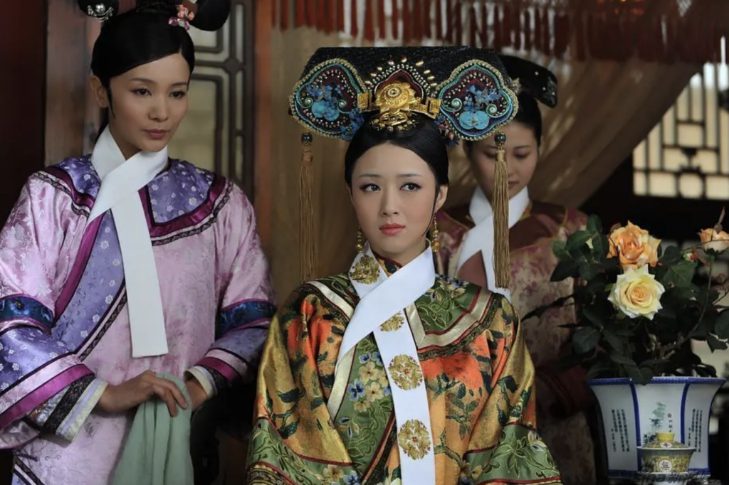 蔣欣飾演的華妃，囂張跋扈，卻又美豔動人。（圖／《後宮甄嬛傳》劇照）