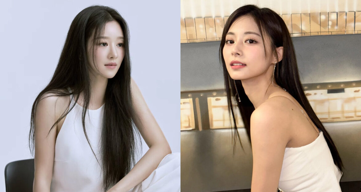 徐睿知、周子瑜的鼻型，都是大家公認的完美鼻型。（圖／thinkaboutzu、yeaji_on_top IG）