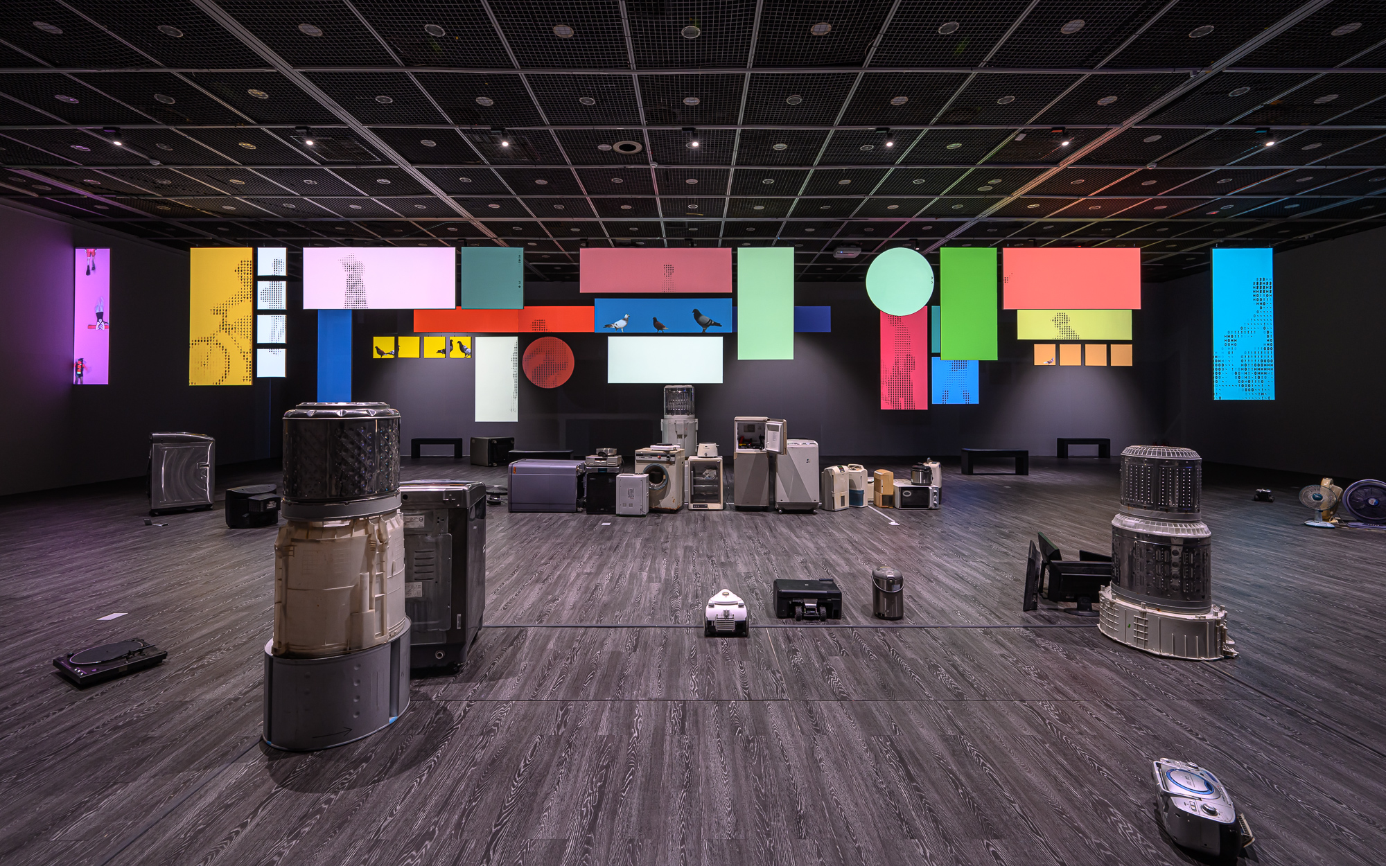 《No Language》用身體感知展覽(圖:台北當代藝術館提供,攝影 ANPIS FOTO王世邦)