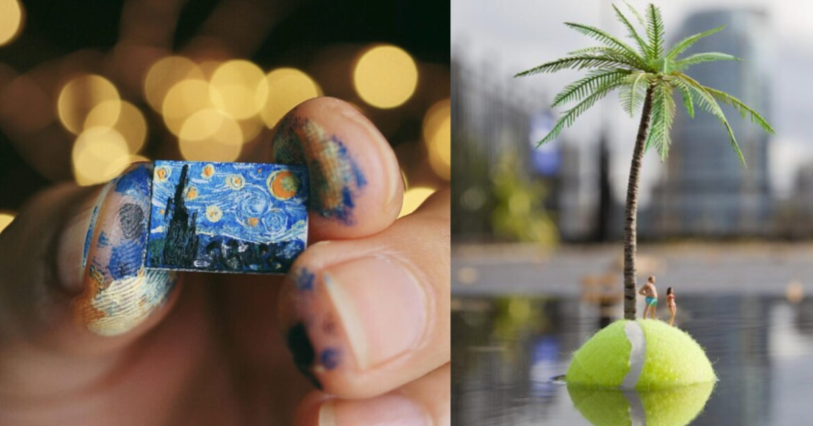 梵谷、達利名畫變迷你？台北華山《微型藝術博物館 》打造腦洞大開的奇幻宇宙（圖：KKLIVE）