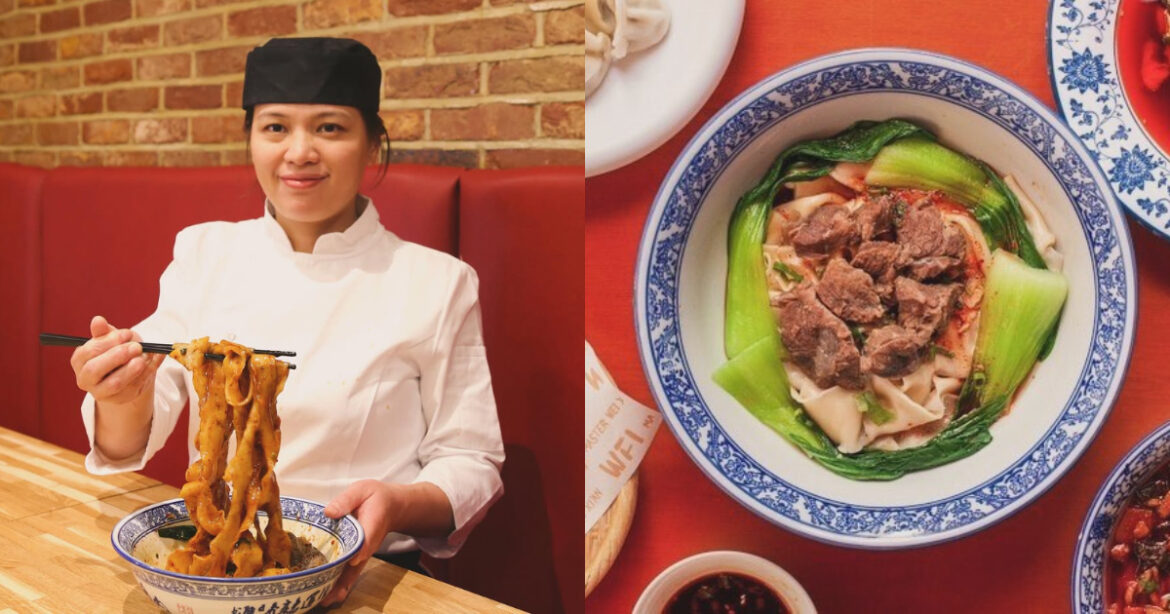 全球百位女廚 18｜魏桂榮為供妹妹上學當廚子，將西安麵食帶到倫敦發揚光大（圖：IG@master.wei.3150）