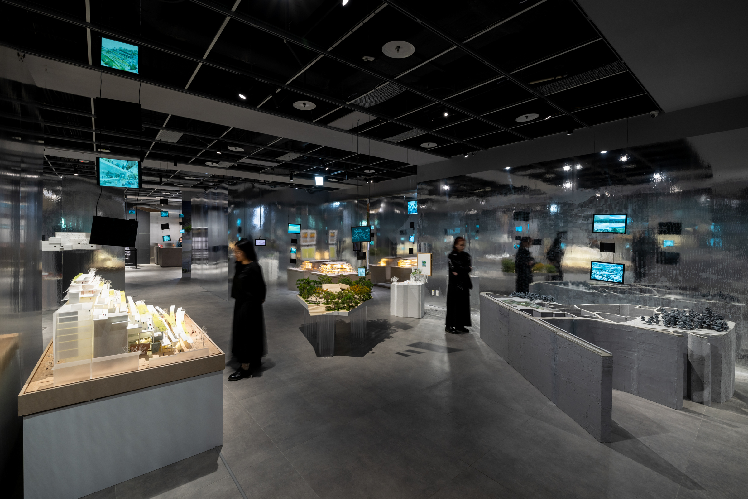 展間能欣賞平田晃久的建築模型(圖:忠泰美術館)