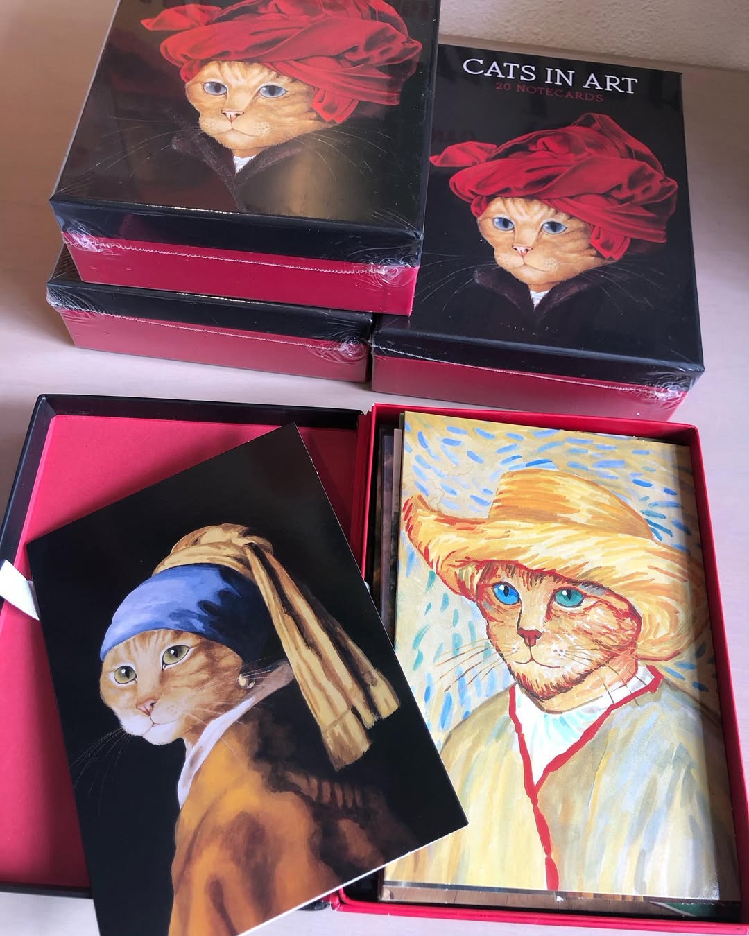 館內收藏大量與貓相關的藝術作品(圖:IG@het.kattenkabinet)