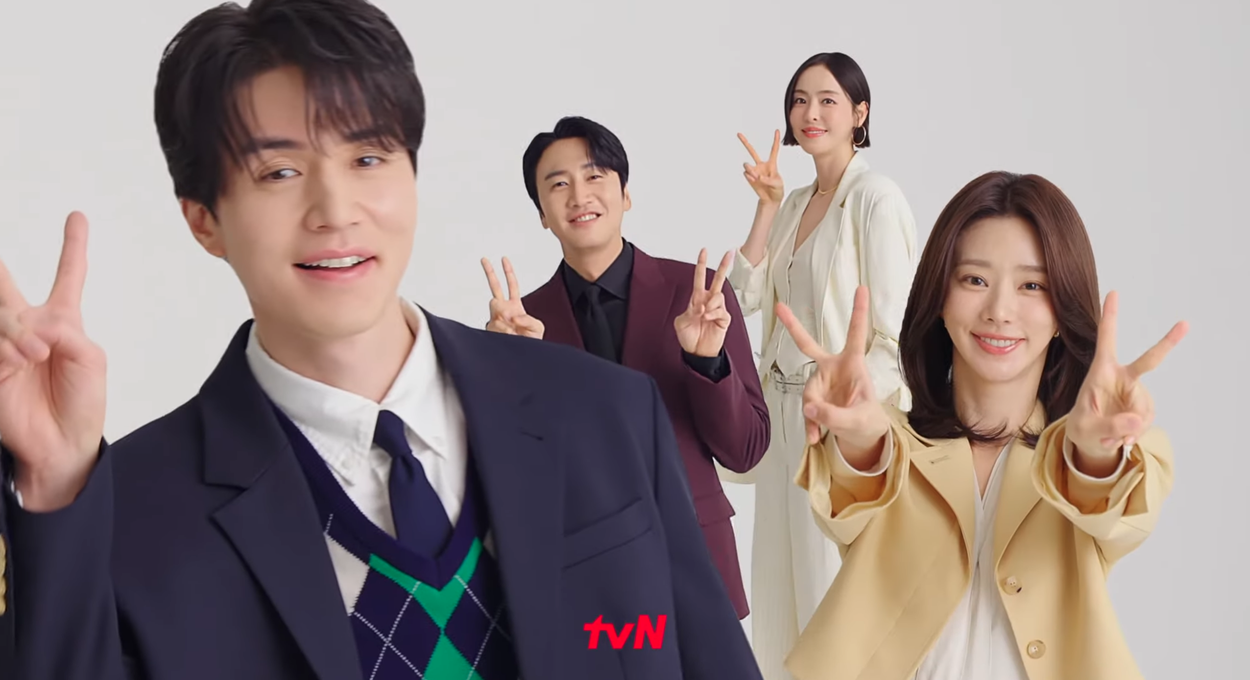 《離婚保險》由李棟旭、李主儐、李光洙、李多熙領銜主演,帶來爆笑又溫馨的故事(圖:截自 YT@tvN DRAMA)